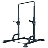 Squat Rack Einstellbare Höhe Pull Up Und Dip-Station Langhantel Ablage Max 260Kg Multi-Funktions Gymnastik Reck Homeweight Hebefitnessgeräte