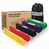 POWER GUIDANCE Widerstandsbänder, Fitnessbänder, Pull Up Resistance Band - Perfekt für Body Stretching, Powerlifting
