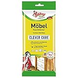 Poliboy - Staubmeister Möbel Feuchttücher - speziell für Holzoberflächen entwickelte Reinigungstücher - Einzeln - 1x24 Tücher - Made in Germany