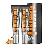 Bee Venom Augencreme, Bienengift Augencreme, Flysmus Kollagen+Bienengift Wake-Up Augencreme für Männer, Anti-Aging Augencreme Augenpflege Gegen Falten, Augenringe, Tränensäcke und Schwellungen (2)