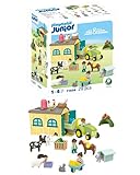 PLAYMOBIL JUNIOR | Bauernhof-Abenteuer | nachhaltiges Spielzeug für Kinder ab 1 Jahr | 71656