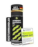 Carbigo RustDefend PRO Rostumwandler Spray 400 ml I Rostumwandler Auto, geeignet für Motorrad, Boote & andere Metalle I Rostschutzgrundierung, effektiver Rostschutz I Langzeit Korrosionsschutz Spray