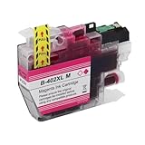 YGUWZ 402XL LC402 LC402XL Farb-Tintenpatronen, kompatibel mit MFC J5340DW J6740DW J6540DW J6940DW Druckern (LC402XL-Magenta)