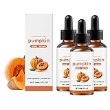 Pumpkin Seed Oil, Bio-Kürbiskern Haaröl, Kürbiskernöl für Hydratisierung & Reparatur von Trockenem, Kürbiskern Öl für Pflegt die Haut von Gesicht und Körper (3PC, 90ml)