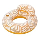 Bestway Comfort Plush Schwimmring mit Kopfstütze 118 x 117 cm