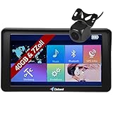 Elebest City 70KA - 7 Zoll HD Display - Sonnenblende - Funk-Rückfahrkamera - PKW Navi - Wohnmobil Navi - 40GB Speicher - Radarwarner
