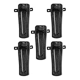 Tewzafiya Ersatz-Clip für Walkie-Talkie, Gürtelclip für Walkie-Talkie, fester hinterer Clip für Walkie-Talkie - Walkie-Talkie-Befestigungswerkzeug mit stabiler Struktur für Baustellen,