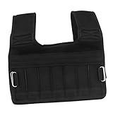 UKCOCO 1 Stück einstellbare Trainingsgeräte running vest Trainingsweste für Männer Trainieren Fitnessweste Gewichtsweste beschwertes ärmelloses Kleidungsstück tragende Weste