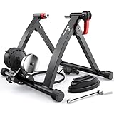 Sportneer Trainingsständer für Fahrrad – Magnetische Halterung für Fahrradtraining aus Stahl mit geräuschreduzierendem Rad (