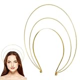 VANZACK Kronen-Stirnband, Damen-Kostüm, Kopfschmuck, Haarreifen, Engel-Kopfschmuck für Party, 1 Stück