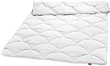 sleepling 193758 Winterbettdecke, warme Bettdecke, Bezug aus recycelten Plastikflaschen, Made in EU, Ökotex 100, 140 x 200 cm, weiß