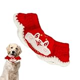 Häkelhalstuch für Haustiere, gestricktes Halsband für Katzen, Haustier Katze Häkelhalsband Schal, Pet Supplies Warme Basic-Hundehalsbänder für kleine und mittelgroße Haustiere, Hunde und Katzen