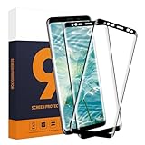 Cable Leader 2 Stück für Panzerglas für Samsung Galaxy S8 Schutzfolie, 3D Full Screen Displayschutzfolie, HD Anti-Fingerprint Anti-Staub Schutzglas für Samsung Galaxy S8 Folie