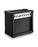 Donner E-Gitarrenverstärker 20W, DEA-20 Gitarrenverstärker mit Reverb-Effekten, Übungsverstärker mit praktischem Clean-&-Overdrive-Schalter für unterwegs