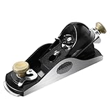 YUMILI Kleiner Holzbearbeitungshobel, Holzbretthobel, T10-Stahlklinge mit winkelverstellbarer Funktion, ergonomisches Design für reibungsloses und effizientes Hobeln