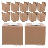 CLISPEED 25 Stück Kleine Versandkartons aus Stabiler Pappe Farbige Express päckchen für Sicheren Transport Praktische Verpackung für Kleine Pakete und Versand Robuste Versandboxen für