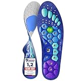 Akusoli Einlagen Original, Magnetische Akupressur Einlegesohlen für Fußkomfort EU36-41.5