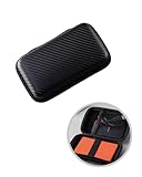 KGDUYC 1 Stück Festplatten Case - Tragbare Kabelorganizer Festplatten Tasche,Robust de Stoßsicher Hardcase Klein für HDD,Für 2,5 Zoll Festplatten, Portable SSD Externe Festplatte