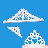 Kronenform-Prägeform – Kronenform-Keksausstechform – Kronenform-Kuchendekorationsform – 2 Stück/Set