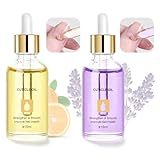 Thoquene 2 Stück Cuticle Oil, 15 ML Nagelöl, Vegan Nagel Öl