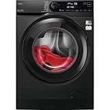 AEG LR7FS75490 Waschmaschine / Serie 7000 mit ProSteam Dampffunktion / 9 kg / Mengenautomatik/ Nachlege- & Auffrischfunktion / Wasserstopp / 1400 U/min / grau
