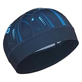 Einfache Sportkappe, schnelltrocknend, atmungsaktiv, Netzstoff, kühlend, Fahrradmütze, unter dem Helm, feuchtigkeitsableitend, für den Außenbereich, rund, 8EE013 03, Einheitsgröße