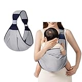 Tragetuch Baby, Kindertrage, Tragetuch Baby Neugeboren, Baby Tragetuch Neugeborene, Verstellbaren Schnallen Babytrage, Weich und Atmungsaktiv Tragetuch, füR Babytrage Kleinkinder Bis 20kg
