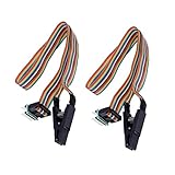 MAJORMENCH 2 Stück Teiliges Test Burning Clip Langlebiger Stoßfester Bios Programmierclip Kompatibel mit Eeprom Chips für Circuit Adapter Sichere Online Programmierung