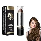 Rostblant Haarfärbestift, Color Stick, Haarfarbe Stick Temporäre Haarfarbe Haarfärbemittel, Instant Touch Up Stick, Wasserdicht Temporäre Weiße Haare Abdeckung DIY Makeup Stick, Kaffee