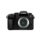 Panasonic LUMIX DC-G97E Micro Four Thirds Wechselobjektiv Kamera, 20,3 MP, 4K 30p Video, extrem schneller AF, OLED-Sucher, frei schwenkbarer-LCD, WLAN, Bluetooth, Staub-/Spritzwasserschutz, Schwarz