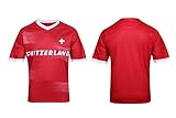 Generisch Schweiz Switzerland Europameisterschaft 2024 Herren Trikot GR. XL
