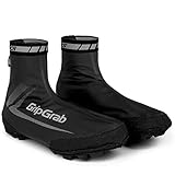 GripGrab Unisex – Erwachsene RaceAqua X wasserdichte MTB CX Gravel Bike Überschuhe Winddichte Leichte Aero Radsport Regenschutz Überzieher Fahrrad, Schwarz, XL (44/45)