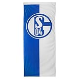 FC Schalke 04 Hissfahne Signet 150x350 cm