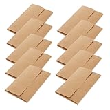 DOITOOL 30Stücke Kartenhalter aus Kraftpapier Multifunktionale Visitenkartenbox Robust und Tragbar für Büro und Zuhause und Langlebig