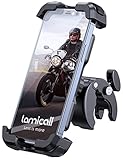 Lamicall Handyhalterung Motorrad, Handyhalter Fahrrad - 2022 Universal 360° Lenker Halter für iPhone 14 Pro Max Plus, SE, 13 12 Pro Max Mini, 11 Pro Max, Xs, XR, X, 8, 7, 6, Samsung S10 S9, Smartphone