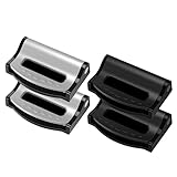 WeddHuis 4 Stück Sicherheitsgurt Clips Auto Gurtversteller bis 53 mm Gurtbreite Sicherheitsgurt Versteller zum Gurt-Spannung einstellen Seat Belt Clips 2 Farben Gurt Clip Sicherheitsgurt Einsteller