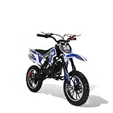 KXD 702 49ccm Dirt Bike Dirtbike CrossBike Enduro DirtBike pocket 49cc Pitbike PocketBike Motocross Motorrad Motorbike Motorsport Pocket Vollcross Crossbike OVP blau