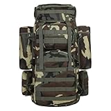 Wanderrucksack 80L Große Kapazität Rucksack trekkingrucksack tagesrucksack wasserdichter taktischer taschen Leichter atmungsaktiv reiserucksack für Wandern Camping Reise Bergsteigen Outdoor