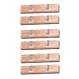 Remingtape 6 StüCke Reines Kupfer RAM KüHlköRper KüHler für Ram Speicher KüHler KüHlung KüHlköRper Desktop Speicher KüHler DDR2 DDR3 DDR4