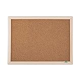 D.RECT Kork-Pinnwand mit Holzrahmen, Korktafel 30 x 40 cm oder 40 x 30 cm - Aufhängung Vertikal und Horizontal