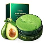 Augenpads,60 PCS Eye Pads,Hyaluronsäure Augenmaske,Augenringe Entfernen,Falten,Tränensäcke,Puffiness,Eye Patches,Augenpads Gegen Augenringe,мindern Falten Und Müde Augen,Avocado Extrakt