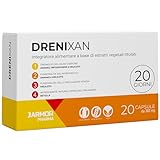Drenixan | Wasser Balance & Entwässerung + Stoffwechsel | Mit Bromelain, Rosskastanie, Rutin, Steinklee, Birke, Orthosiphon 20 konzentrierte Kapseln J.Armor Pharma