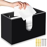 MEYAGOT Papierhandtuchspender, Papierhandtuchhalter Wand, Papierserviettenhalter Falte, Tischspender Ohne Bohren Papierhandtücher Spender Falthandtuchspender Für H2 Papierhandtücher