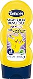 Bübchen Shampoo & Duschgel für Kinder, Pokémon Pikachu Edition, 230 ml
