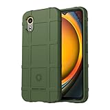 SEAHAI Hülle für Samsung Galaxy Xcover 7, [Fallschutz, rutschfest] Militär-Case Ultra-dünne Stylische Schutzhülle, Hochwertiges TPU Silikon Stoßfest Handyhülle - Grün