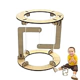 Holzbau-Bastelkit, Holzkonstruktionssatz - Schwimmender STEM Bausatz Holzwissenschaften - Experimentelles Modell-Kit Praktisches Lernspielzeug für com