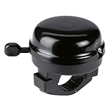 Prophete Fahrradklingel, Fahrrad-Glocke im puristischem Design, Durchmesser 50mm, Farbe schwarz