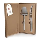 LARS NYSØM Edelstahl Käsemesser & Käsehobel Set I Käsemesser und Käsehobel - Set 2-tlg. (Stainless Steel)