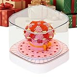 Abreißkalender 2026 | Rosen Abreißkalender Mit Notizblock - Papier Skulptur Notizblock Kunst & Handwerk für Schlafzimmer Arbeitszimmer Studienzimmer Büro | Neujahr Geburtstag