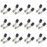 VENOAL CB411 Kohlebürsten für elektrische Winkelschleifer, 12 x 9 x 6 mm, 24 Stück